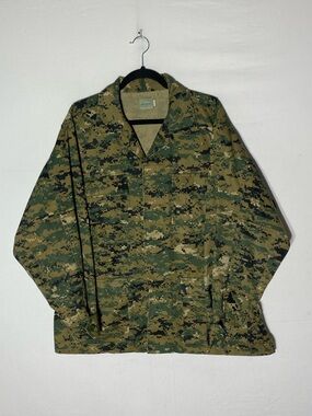 US Marine Corps (USMC) MARPAT Woodland Digital Camo Shirt L Streetwear Military